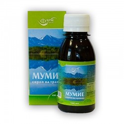 Kräutersirup mit Shilajit - 100 ml