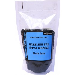 Havajská mořská sůl černá - 300 g