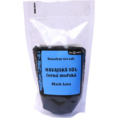 Havajská mořská sůl černá - 300 g